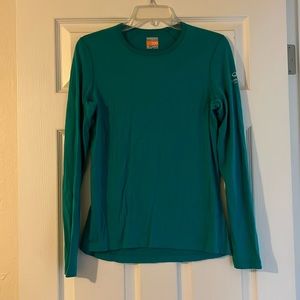 Icebreaker Merino Wool 200 Baselayer Women’s Size Medium Color Teal
